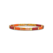 Skylar Page Morse Code 'Hustle' Stretch Bracelet