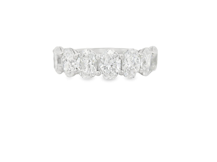 2.94CTW OVAL LAB DIAMOND BAND