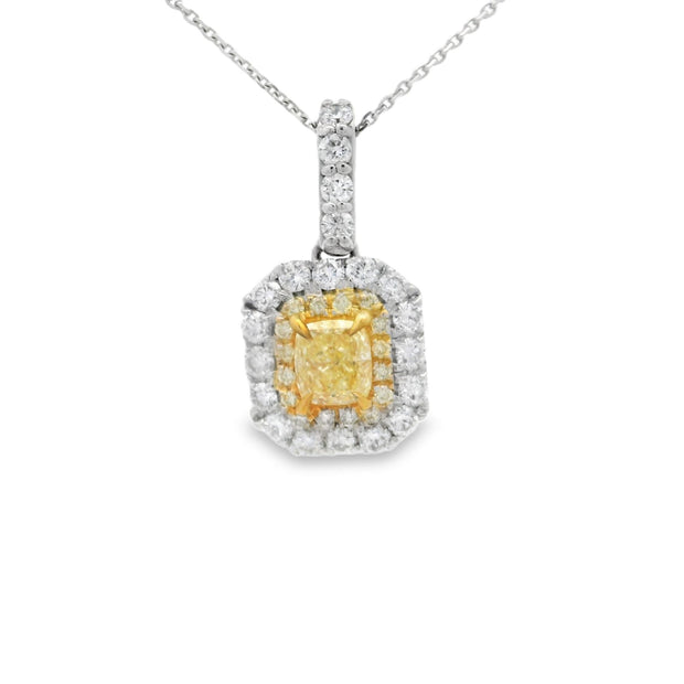 YELLOW DIAMOND PENDANT