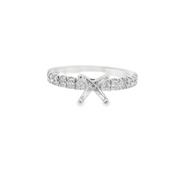 DIAMONDS FOREVER - DIAMOND SEMI MOUNT RING