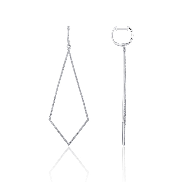 LUVENTE – DIAMOND KITE DANGLE EARRINGS