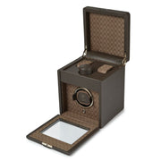 WOLF - Earth Single Watch Winder - COFFEE