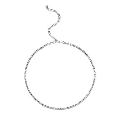 SHY CREATION- DIAMOND TENNIS NECKLACE