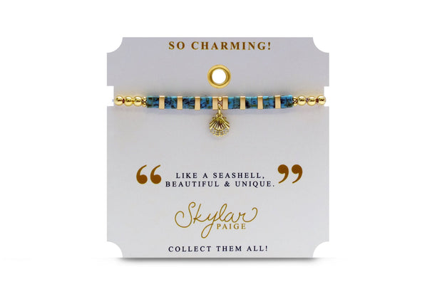 Skylar Paige - So Charming - Bead It! Shell Bracelet