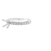 DIAMONDS FOREVER - DIAMOND SEMI MOUNT RING