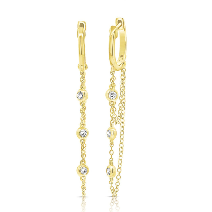 Diamond Dangle Earring