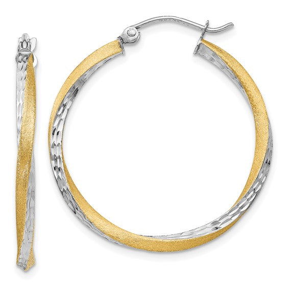 Gold Hoop Earring