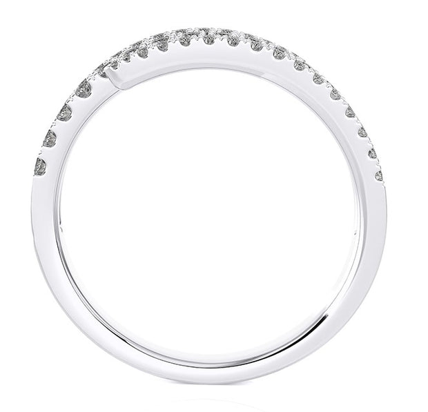 DIAMOND BYPASS RING