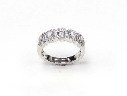 DIAMOND 5 STONE WITH HALO BAND