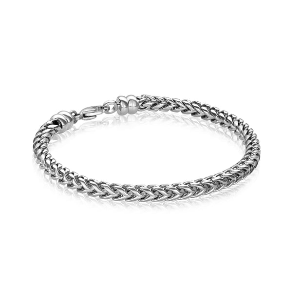 5MM ROUND FRANCO LINK CHAIN BRACELET