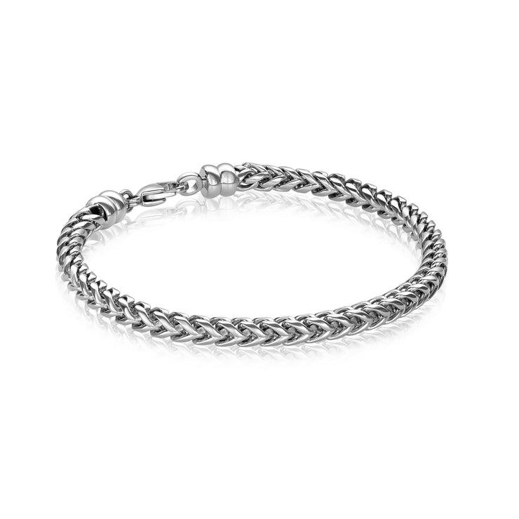 5MM ROUND FRANCO LINK CHAIN BRACELET