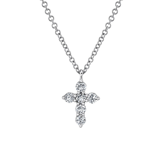 Shy Creation - Diamond Cross Pendant