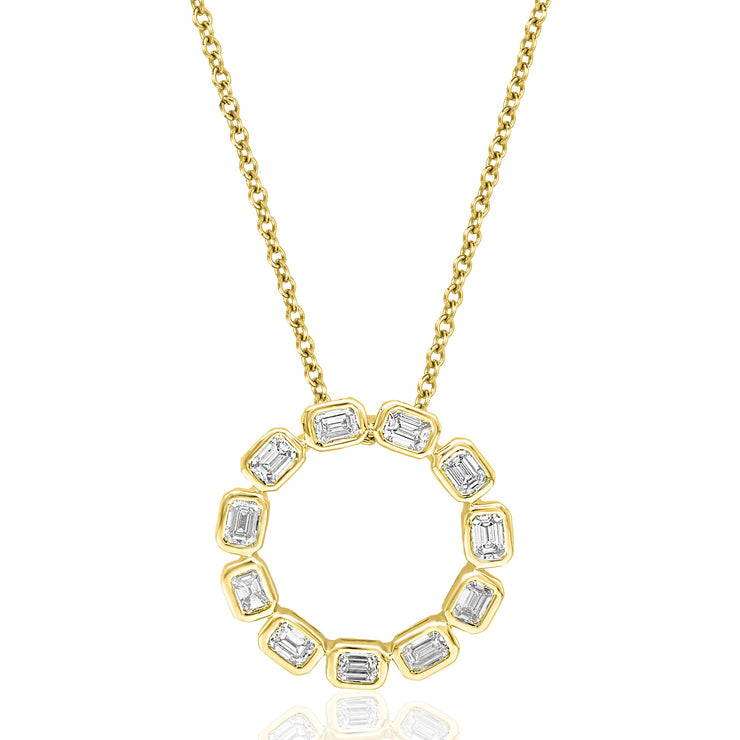 DIAMOND CIRCLE PENDANT