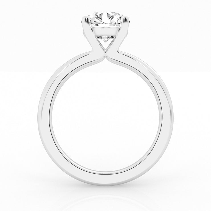 DIAMOND SOLITAIRE ENGAGEMENT RING - 3 CT ROUND