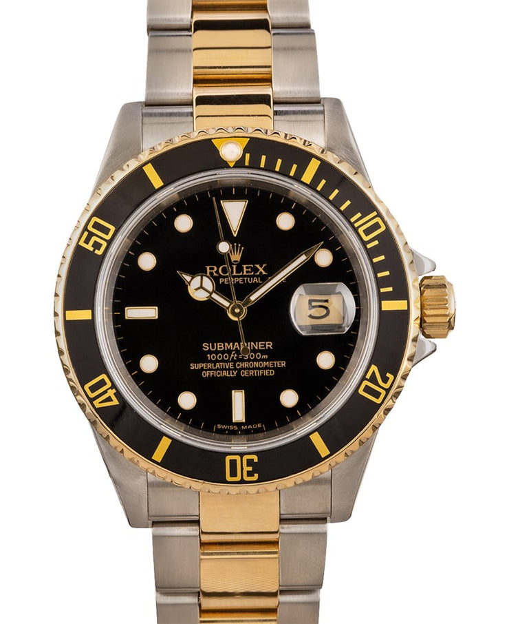 2017 ROLEX TWO TONE SUBMARINER