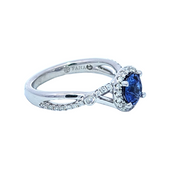 SAPPHIRE & DIAMOND RING