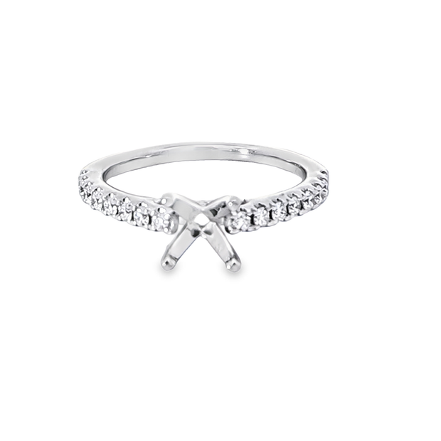 DIAMOND ENGAGEMENT RING SETTING - 1/3 CT