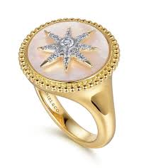 GABRIEL & CO - DIAMOND STAR RING