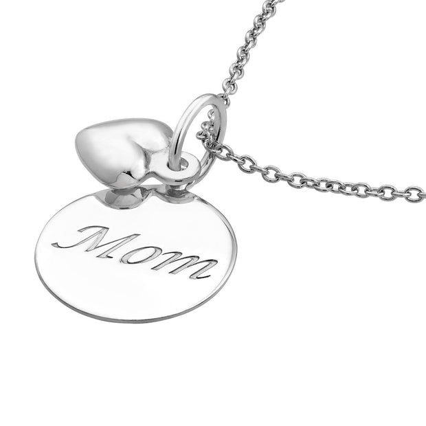 STERLING SILVER MOM NECKLACE