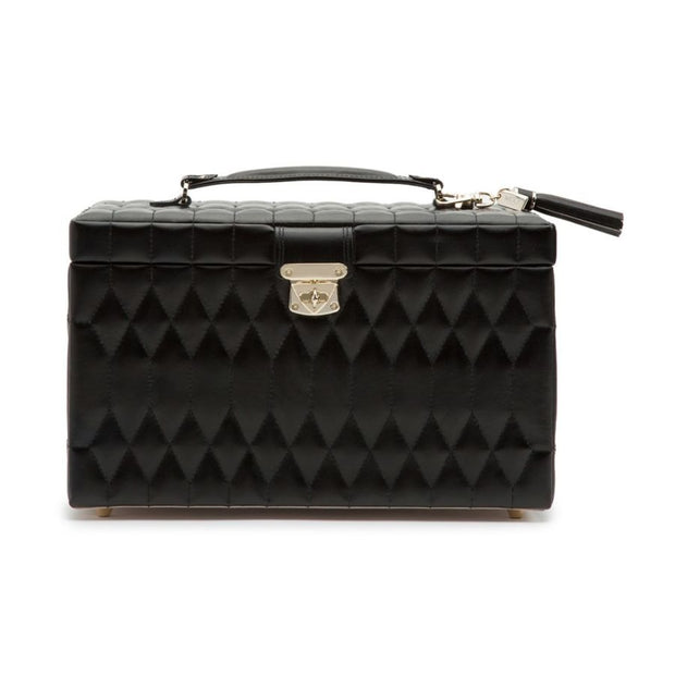 WOLF - Caroline Large Jewelry Case Black