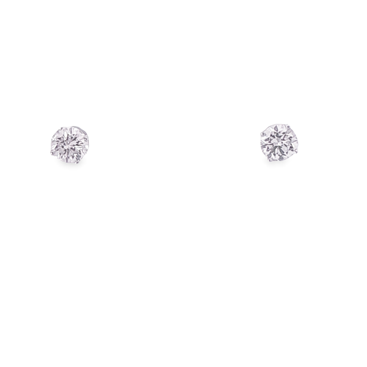 LAB DIAMOND STUDS 2.00CTW