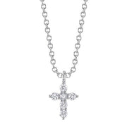 Shy Creation - Diamond Cross Pendant