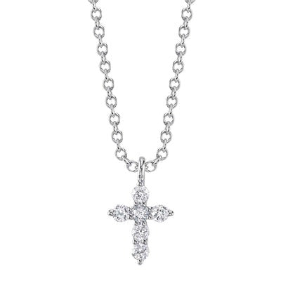 Shy Creation - Diamond Cross Pendant