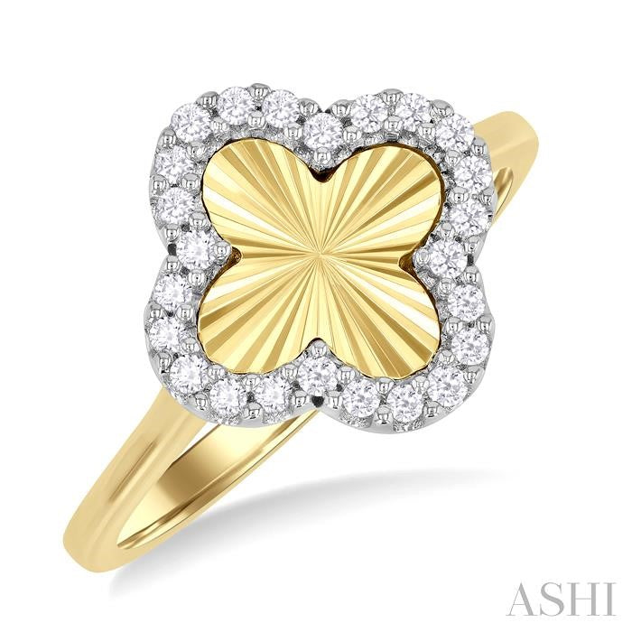 Ashi - Clover Diamond Ring