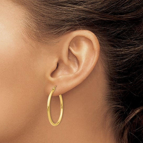 Gold Hoop Earring