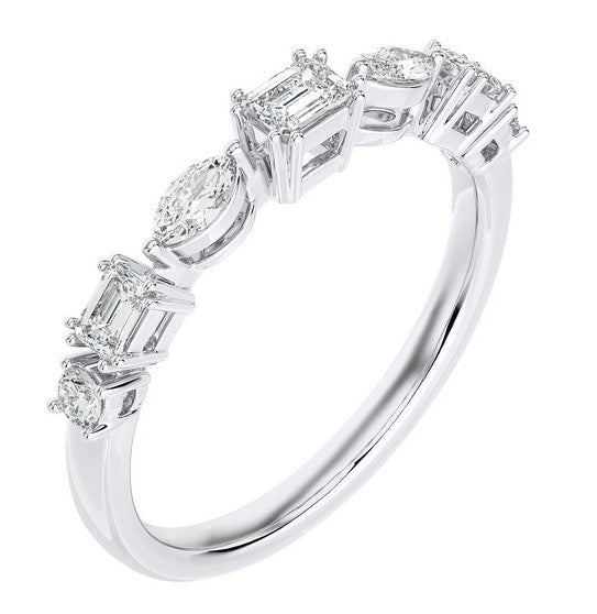 VARIOUS SHAPES DIAMOND RING