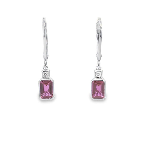 RUBY & DIAMOND EARRINGS