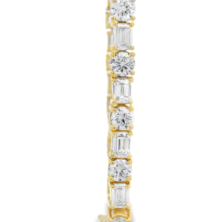 DIAMOND TENNIS BRACELET - 9 1/2 CT