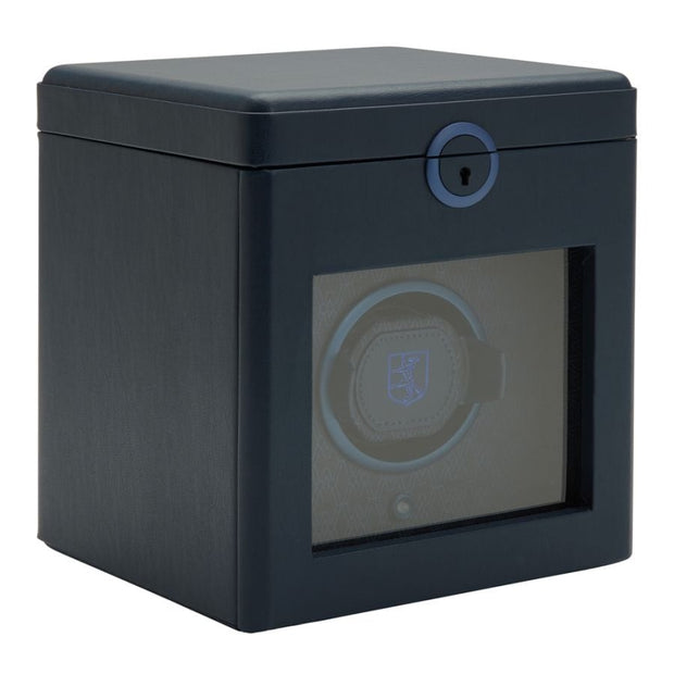 Earth Single Watch Winder - MIDNIGHT BLUE