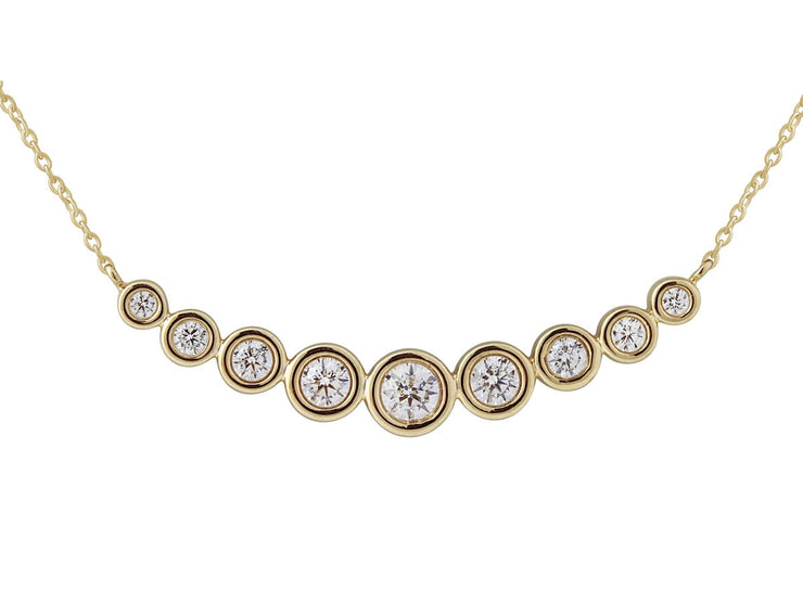 DIAMOND SMILE NECKLACE