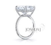 Joshua J - Diamond Engagement Ring - 3 Ct Radiant Center