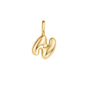 ANIA HAIE – BUBBLE INITIAL CHARM NECKLACE – “N”