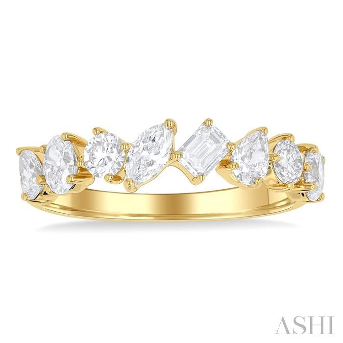 ASHI - VARIOUS SHAPES DIAMOND BAND