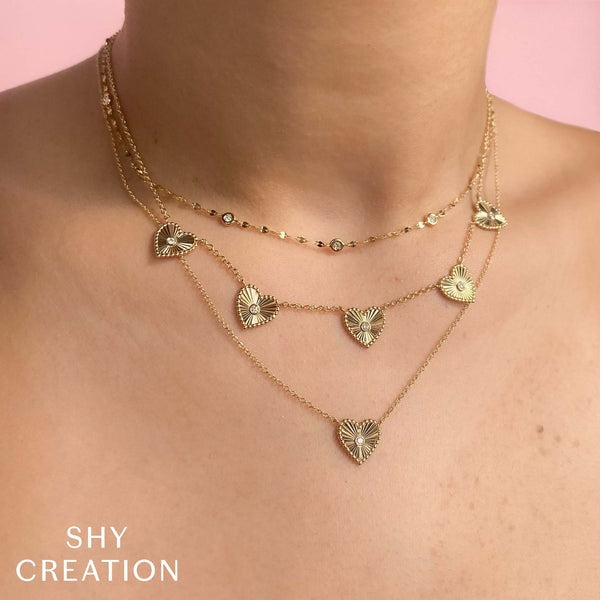 Shy Creation - Diamonds by the Yard Sparkle Necklace