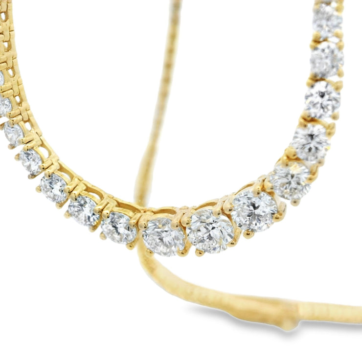 DIAMOND TENNIS NECKLACE - 8 CT