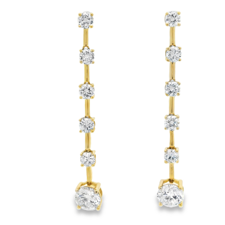 Diamond Dangle Earring