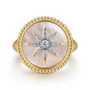 GABRIEL & CO - DIAMOND STAR RING