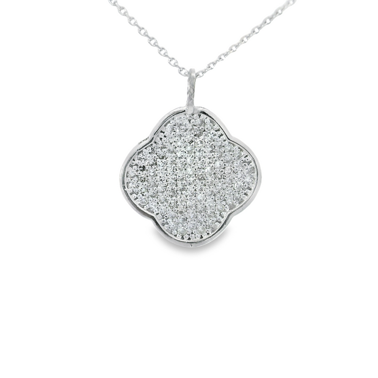 DIAMOND CLOVER PENDANT