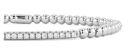 ASHI COUTURE - DIAMOND BAR STRETCH BRACELET