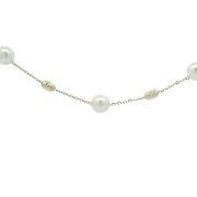 PEARL TIN CUP NECKLACE