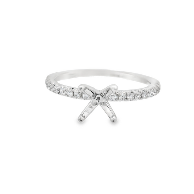 DIAMOND ENGAGEMENT RING SETTING – 1/5 CT