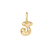 Ania Haie – Bubble Initial Charm Necklace – “J”