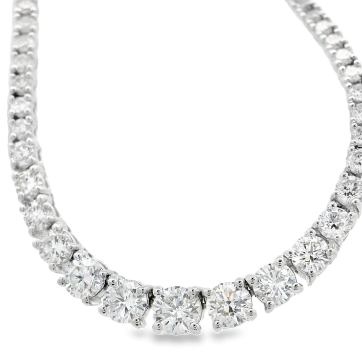 DIAMOND TENNIS NECKLACE - 5 CT