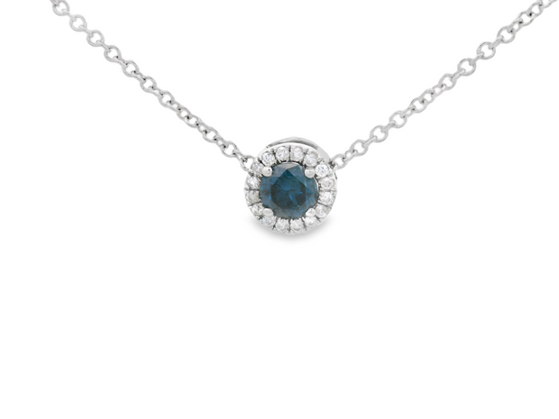 BLUE DIAMOND PENDANT