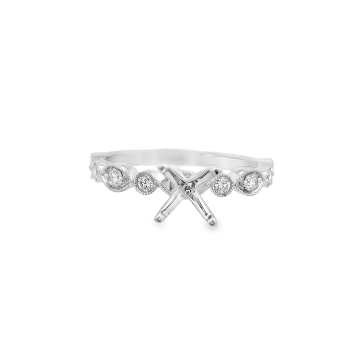 DIAMOND ENGAGEMENT RING SETTING – ¼ CT