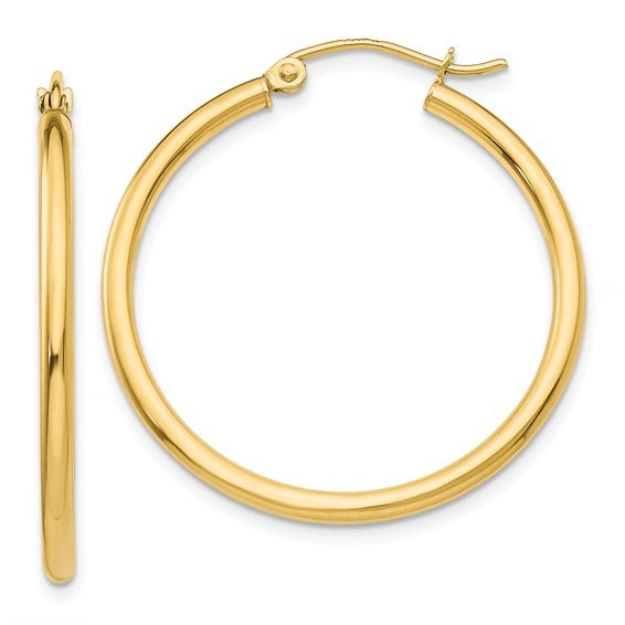 Gold Hoop Earring